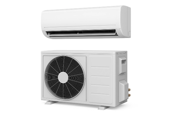a mini split AC unit and an traditional AC unit showing from Houston Air Conditioning Repair in Houston, TX - Air Conditioning Diagnosis